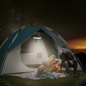 Camping Svetlo Vonkajšie Tábor, Stan na Čítanie Ultralight Turistika Stan Svetla LED Nočné Svetlo Prírody Túru Nastaviteľné RGB Prenosné Baterka