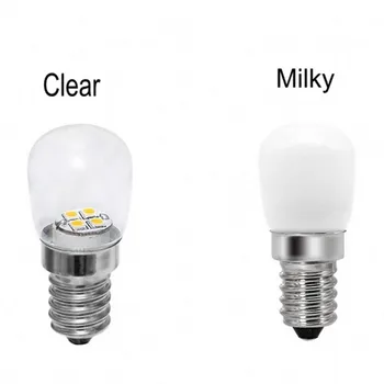 2ks LED Chladnička Žiarovky E12 E14 3W Chladnička Kukurica žiarovka AC 220V LED Lampa Biela/Teplá biela SMD2835 Nahradiť Halogénové Svetlá