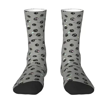 Cool Mens Roztomilý Totoro Sadzí Prízraky Štúdio Ghibli Šaty Ponožky Unisex Pohodlné 3D Vytlačené Odvážneho Preč Anime Manag Posádky Ponožky