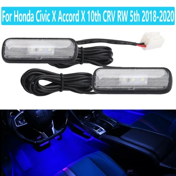 LED Auto, Interiér Atmosférou Svetlo Je Vhodné Pre Honda Civic X Dohodou X 10. CRV RW 5. 2018-2020 Dekoratívne Svetlo Footlight