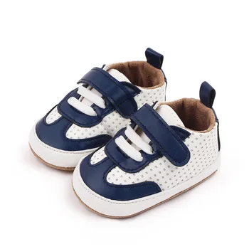 0-18 M novorodenca chlapec obuv pu kožené bežné baby girl topánky mäkké jediným protišmykové batoľa topánky dievča baby detská postieľka topánky